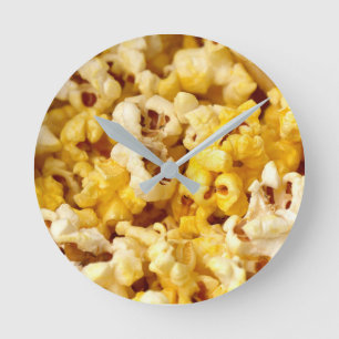 Popcorn Rund Klocka