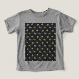 Popcorn Småbarn-Shirt (Gulten Grått & Butter) T Shirt