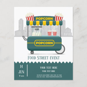 Popcorn-snack Flygblad