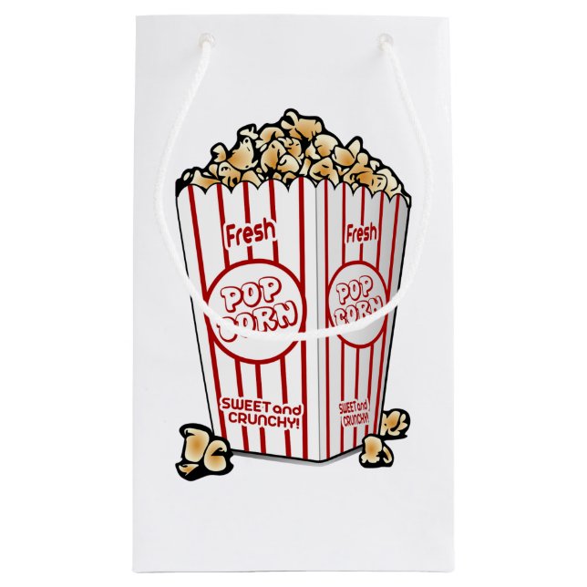 Popcorn Snack Gift Bag (Baksidan)