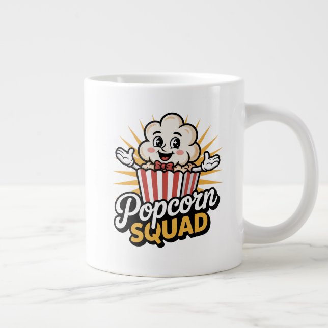 Popcorn Squad Jumbo Mugg (Höger)