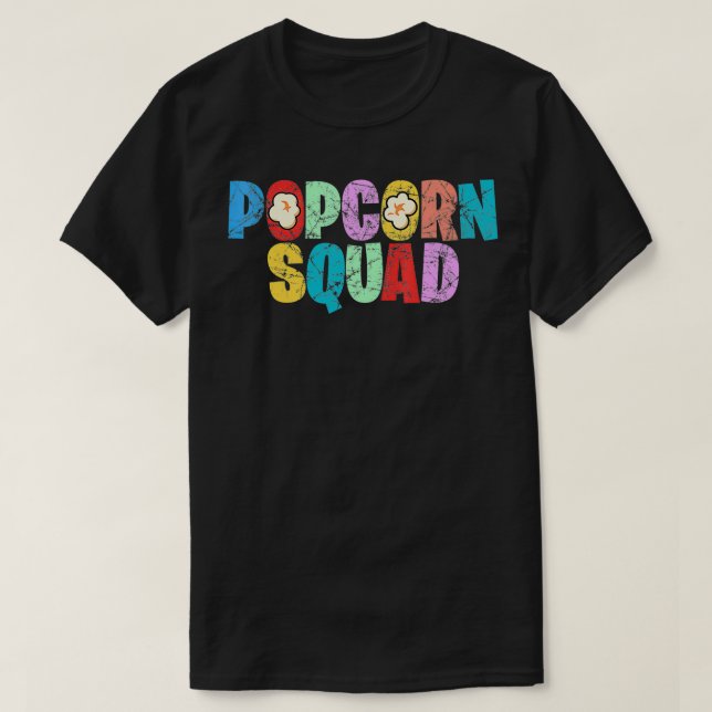 Popcorn Squad, Ljuny filmteater för kvinnor, ikon T Shirt (Design framsida)