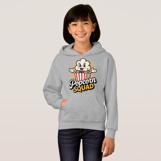 Popcorn Squad T Shirt (Hel framsida)