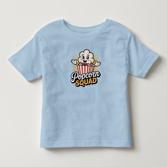 Popcorn Squad T Shirt (Framsida)