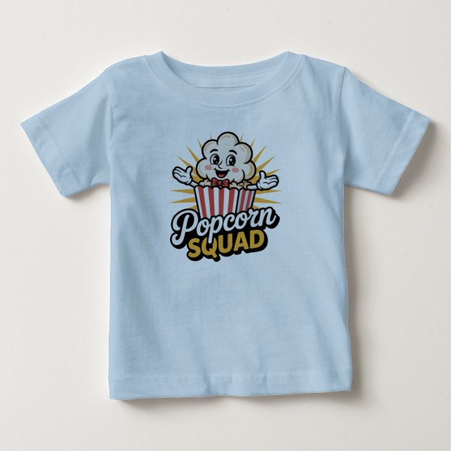 Popcorn Squad T Shirt (Framsida)