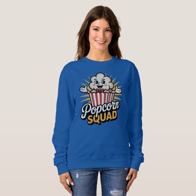Popcorn Squad T Shirt (Hel framsida)
