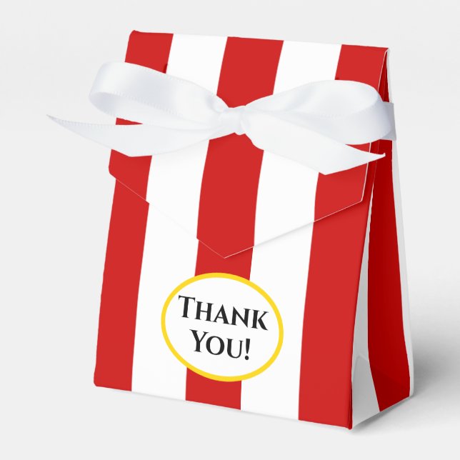 Popcorn-stil Presentaskar (Framsidan Sidan)