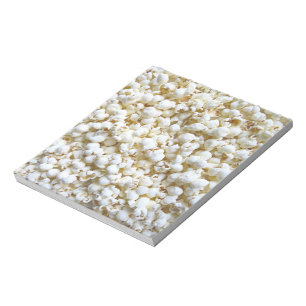Popcorn Struktur Photography Bright Decor Anteckningsblock