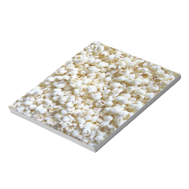 Popcorn Struktur Photography Bright Decor Anteckningsblock (Roterad)