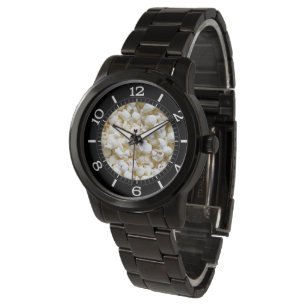 Popcorn Struktur Photography Dial Armbandsur