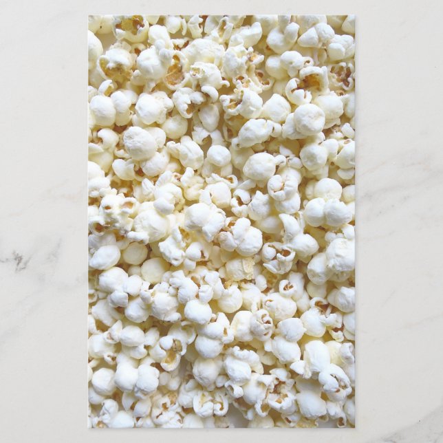 Popcorn Struktur Photography Flygblad (Framsidan)