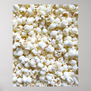 Popcorn Struktur Photography Poster