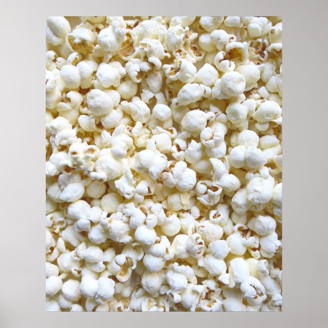Popcorn Struktur Photography Poster (Framsidan)