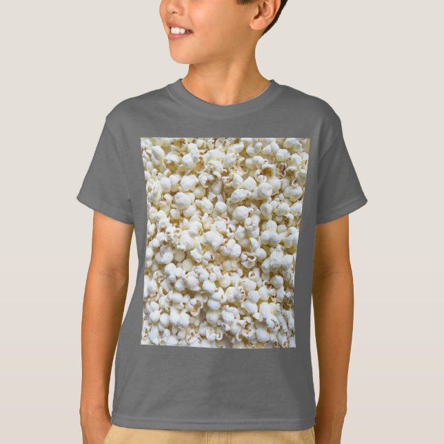 Popcorn Struktur Photography Tee Shirt (Framsida)