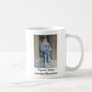 "Popcorn" Sutton Legendary Moonshiner Kaffemugg