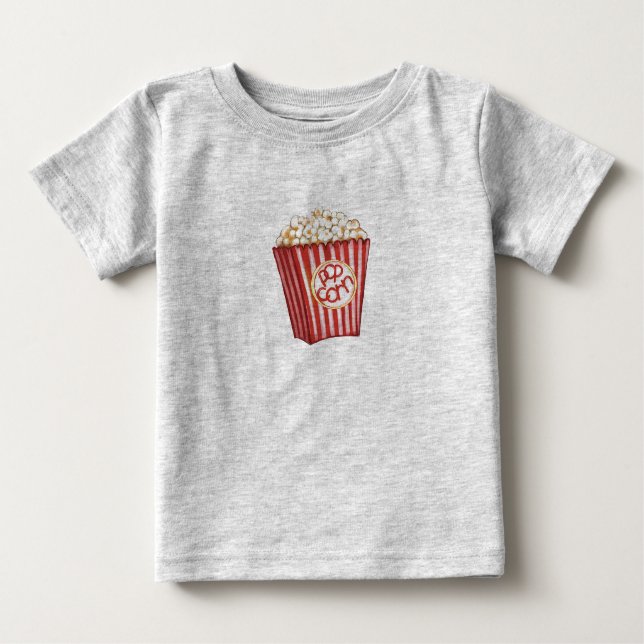 Popcorn! T Shirt (Framsida)