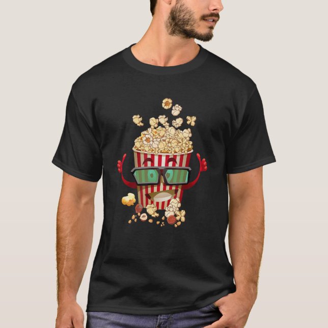 Popcorn T Shirt (Framsida)