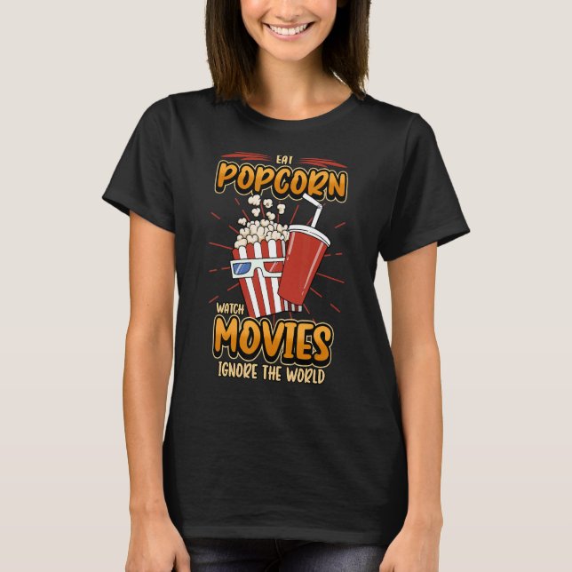 Popcorn T Shirt (Framsida)