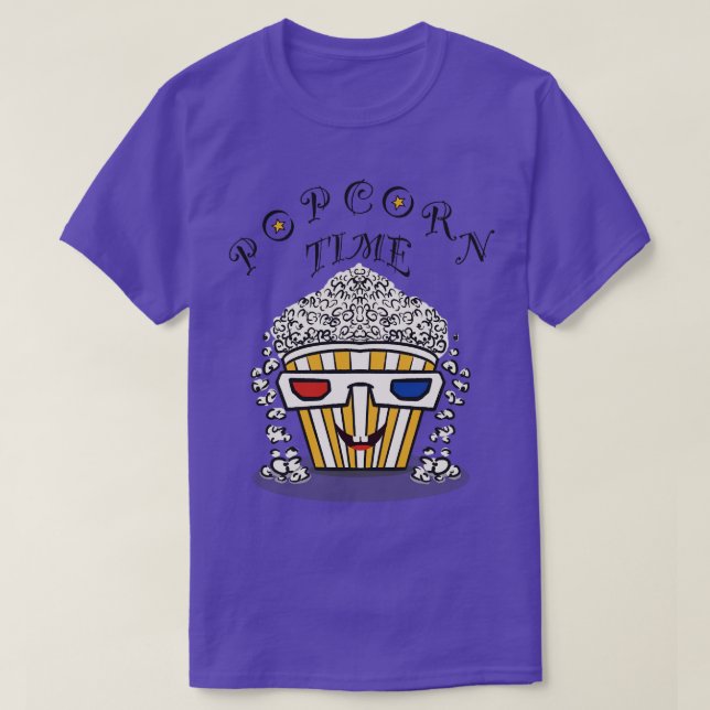Popcorn-tid 1 t shirt (Design framsida)