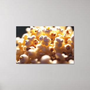 Popcorn Up Close Canvastryck