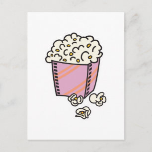 popcorn vykort