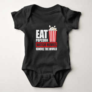 Popcorn Watch Movie Ignore World Cinema T Shirt