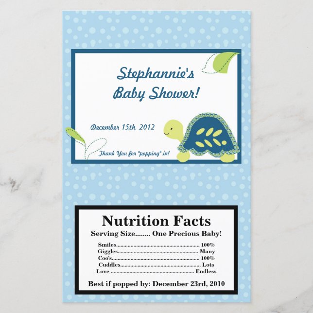 Popcorn Wrapper Turtle Reef Ocean (Framsida)