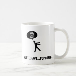 Popcornälskare Kaffemugg