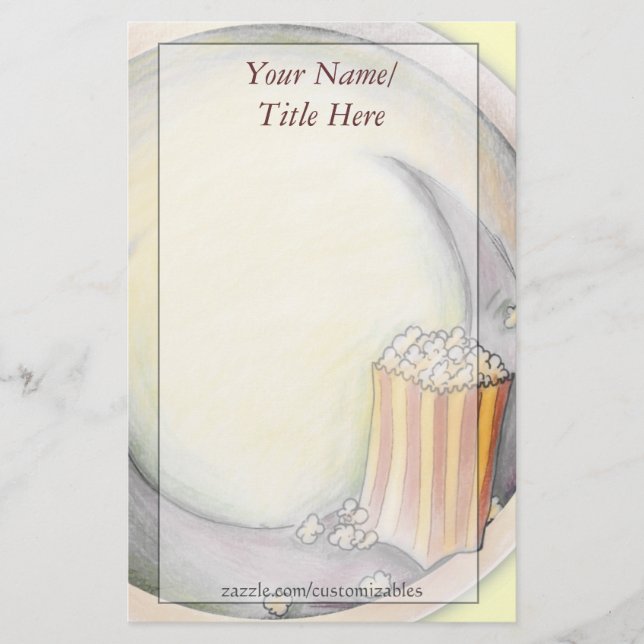 Popcornbrevpapper Brevpapper (Framsida)