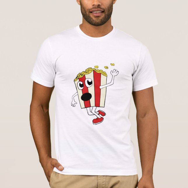 Popcornman T Shirt (Framsida)