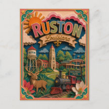 PopCut stater Ruston Louisiana Papperskonst
