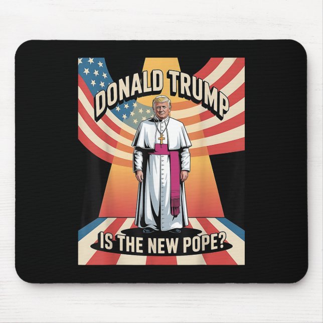 Pope &amp; President Donald Trump, katolsk Musmatta (Framsidan)