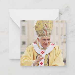 Pope Benedict XVI Anteckningskort
