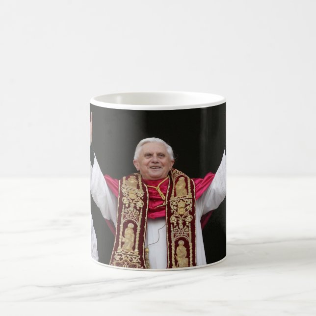 Pope Benedict XVI Kaffemugg (Center)