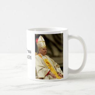 Pope Benedict XVI, Pope Benedict XVI, hans Holin Kaffemugg