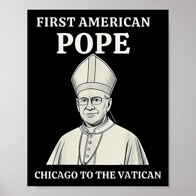 Pope Bobby Chicago - Funny Da Pope Catholique Humo Poster (Framsidan)