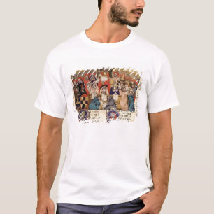 Pope Boniface VIII som varar ordförande över a Tee