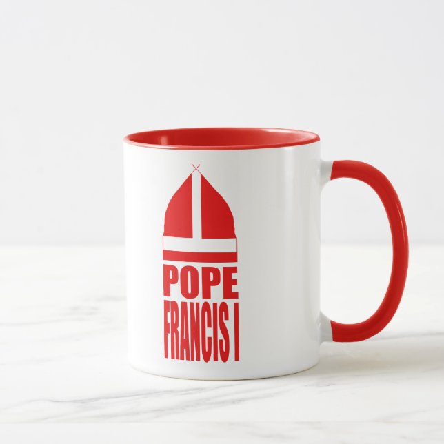 Pope Francis mig Mugg (Höger)