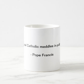 Pope Francis Råna Kaffemugg
