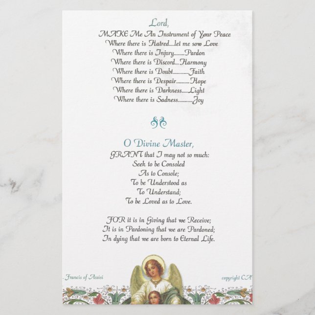 pope francis=st. francis simple prayer=angel (Framsida)