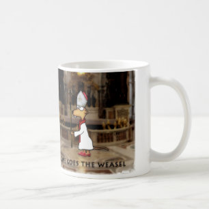 Pope Gå vesslan Kaffemugg