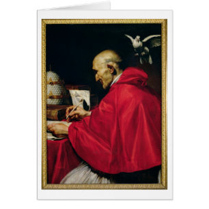 Pope Gregory underbaren Hälsningskort