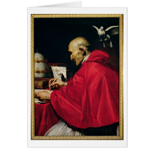 Pope Gregory underbaren Hälsningskort (Framsidan)