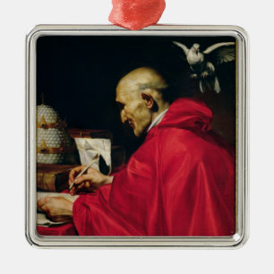 Pope Gregory underbaren Julgransprydnad Metall
