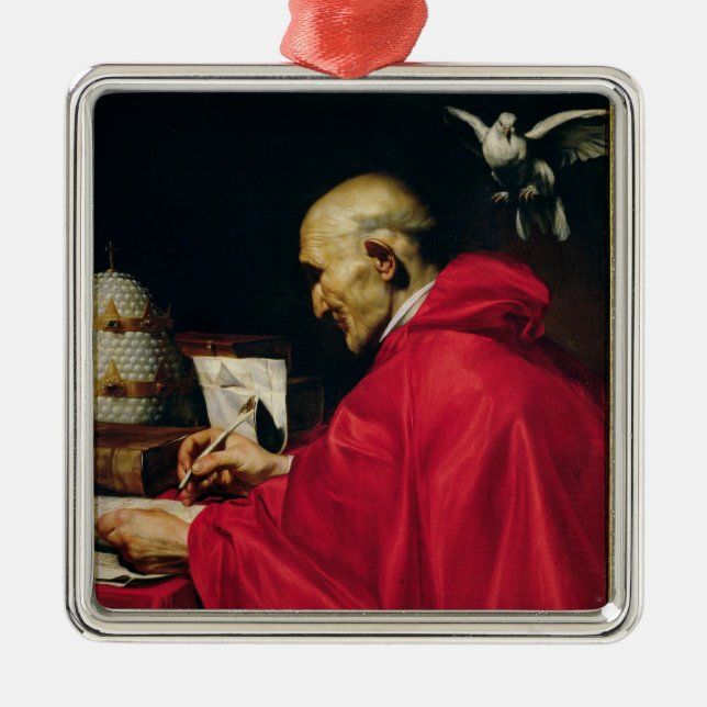 Pope Gregory underbaren Julgransprydnad Metall (Framsidan)