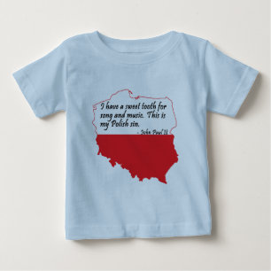 Pope John Paul Ii citationstecken T-shirt