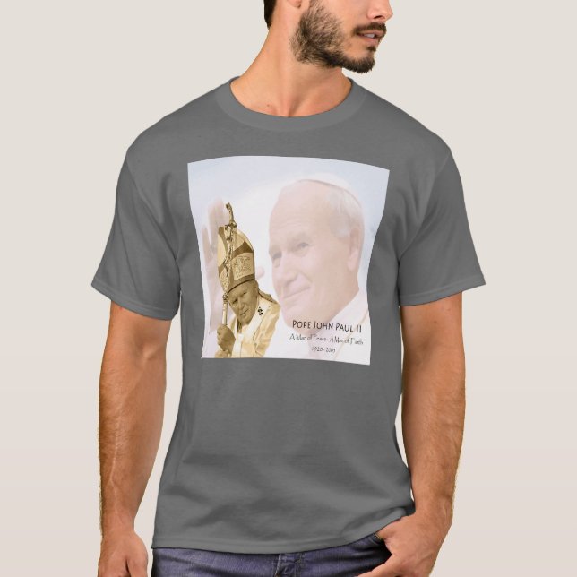 Pope John Paul Ii CollageT-tröja - manar T Shirt (Framsida)