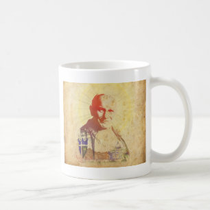 Pope John Paul Ii påvlig vapensköld Kaffemugg