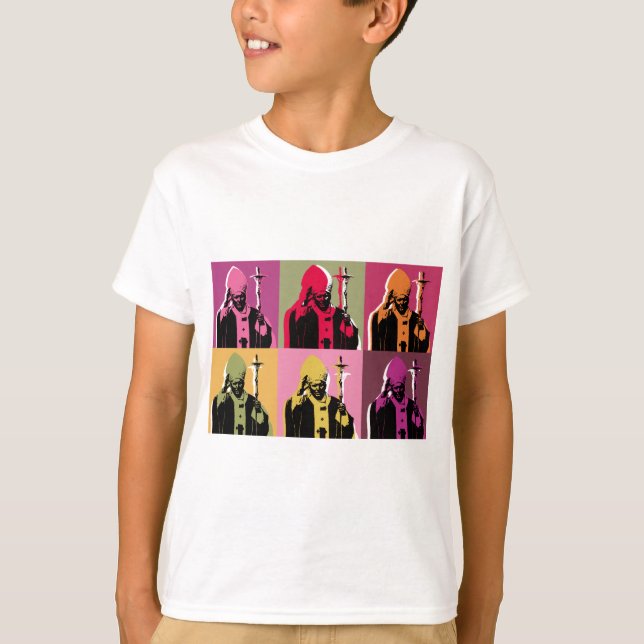 Pope John Paul Ii T-shirt (Framsida)