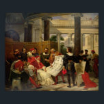 Pope Julius II beställer Bramante Poster<br><div class="desc">Påven Julius II beordrade Bramante,  Michelangelo och Raphael att bygga Vatikanen och St. Peter's,  1827 | Emile Jean Horace Vernet | Konstplats: Louvre,  Paris,  Frankrike | Fransk Artist | Bilduppsamlingsnummer: XIR157491</div>